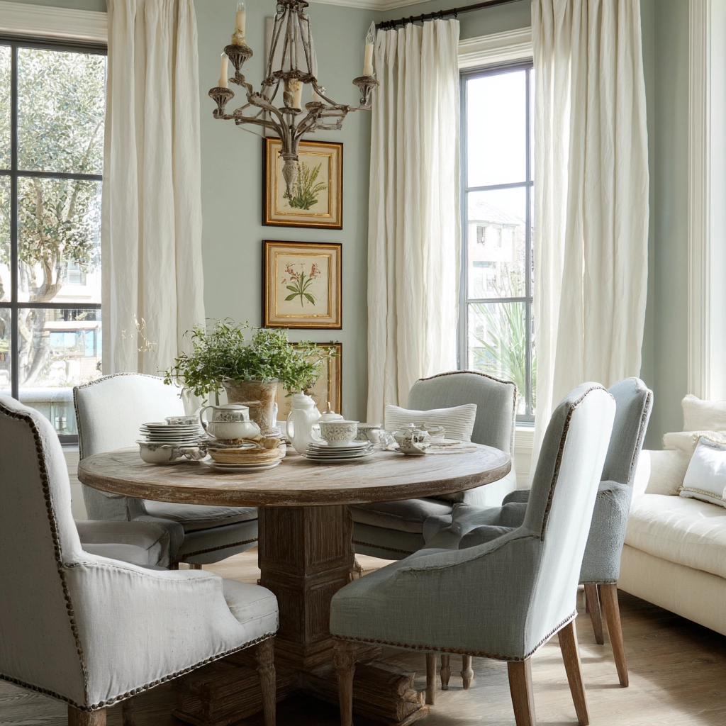 shabby chic dining room 54