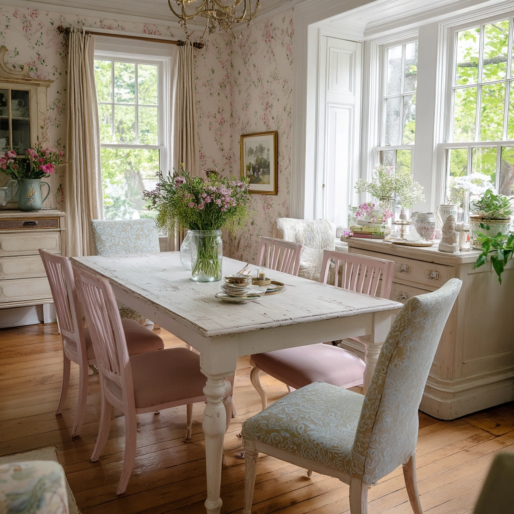 shabby chic dining room 60