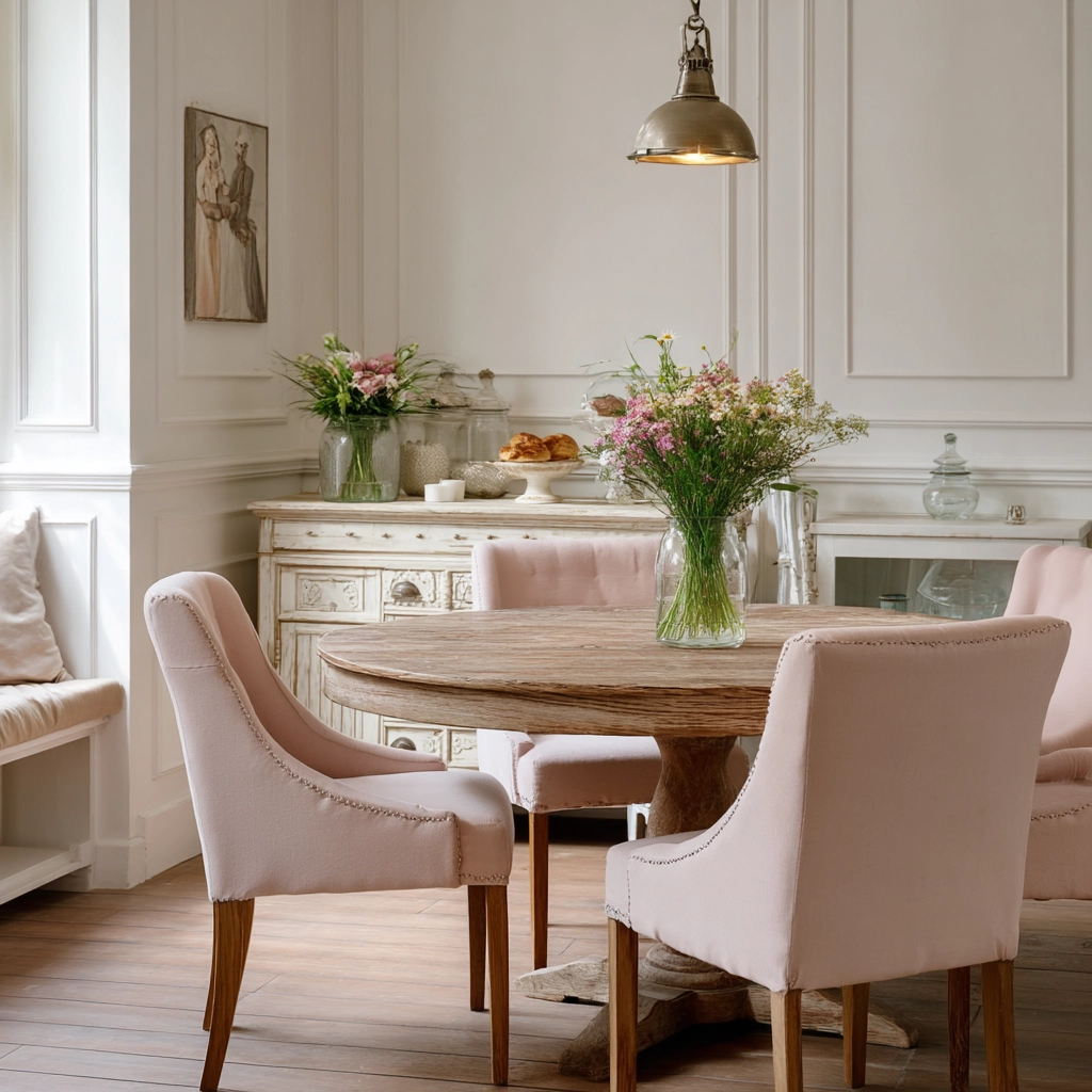 shabby chic dining room 7