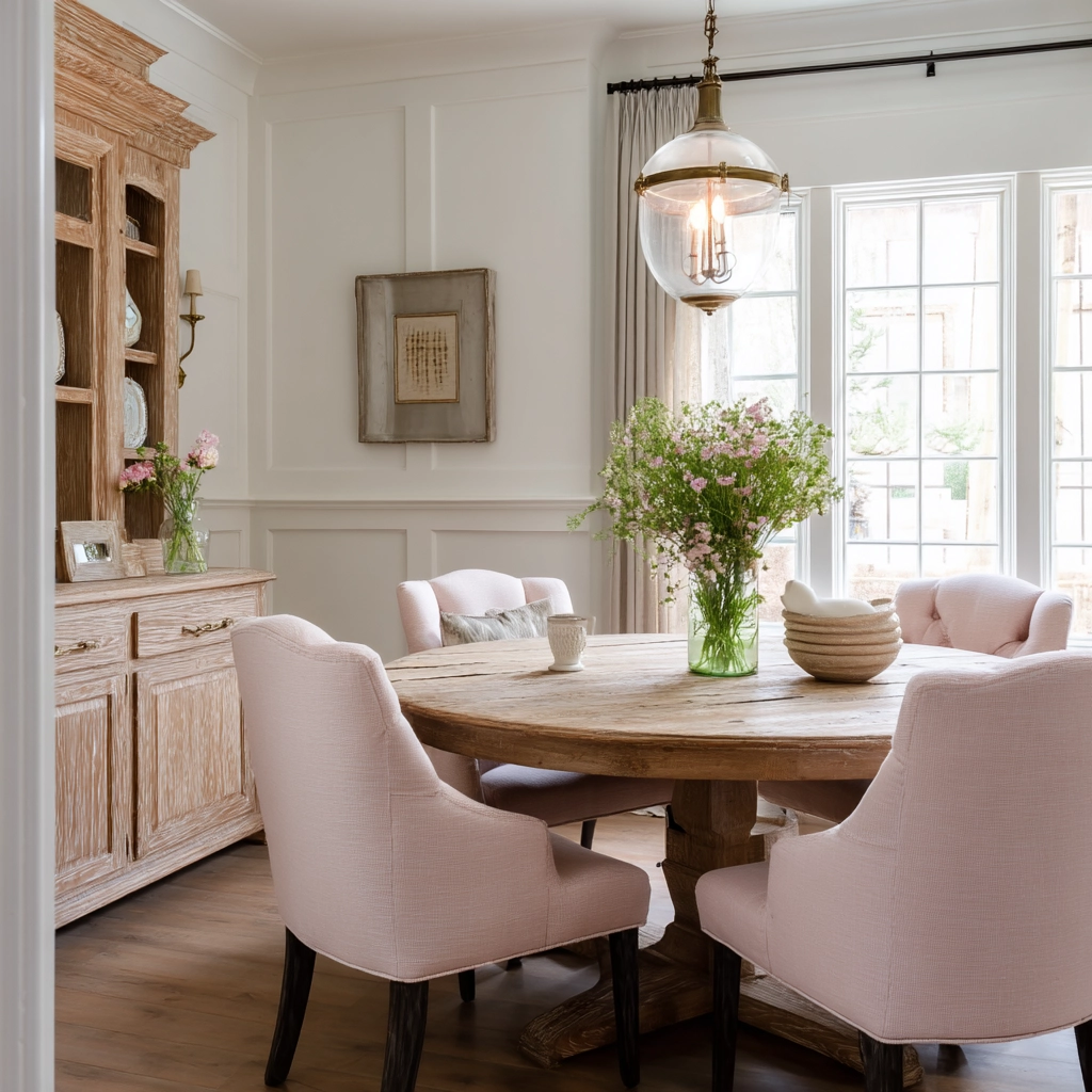 shabby chic dining room 8