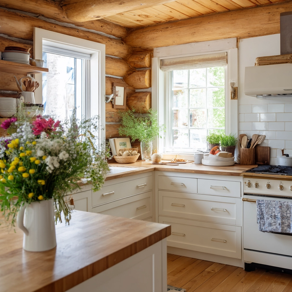 small cabin kitchen ideas 29