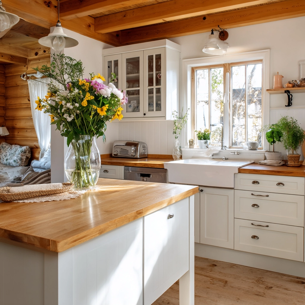 small cabin kitchen ideas 30