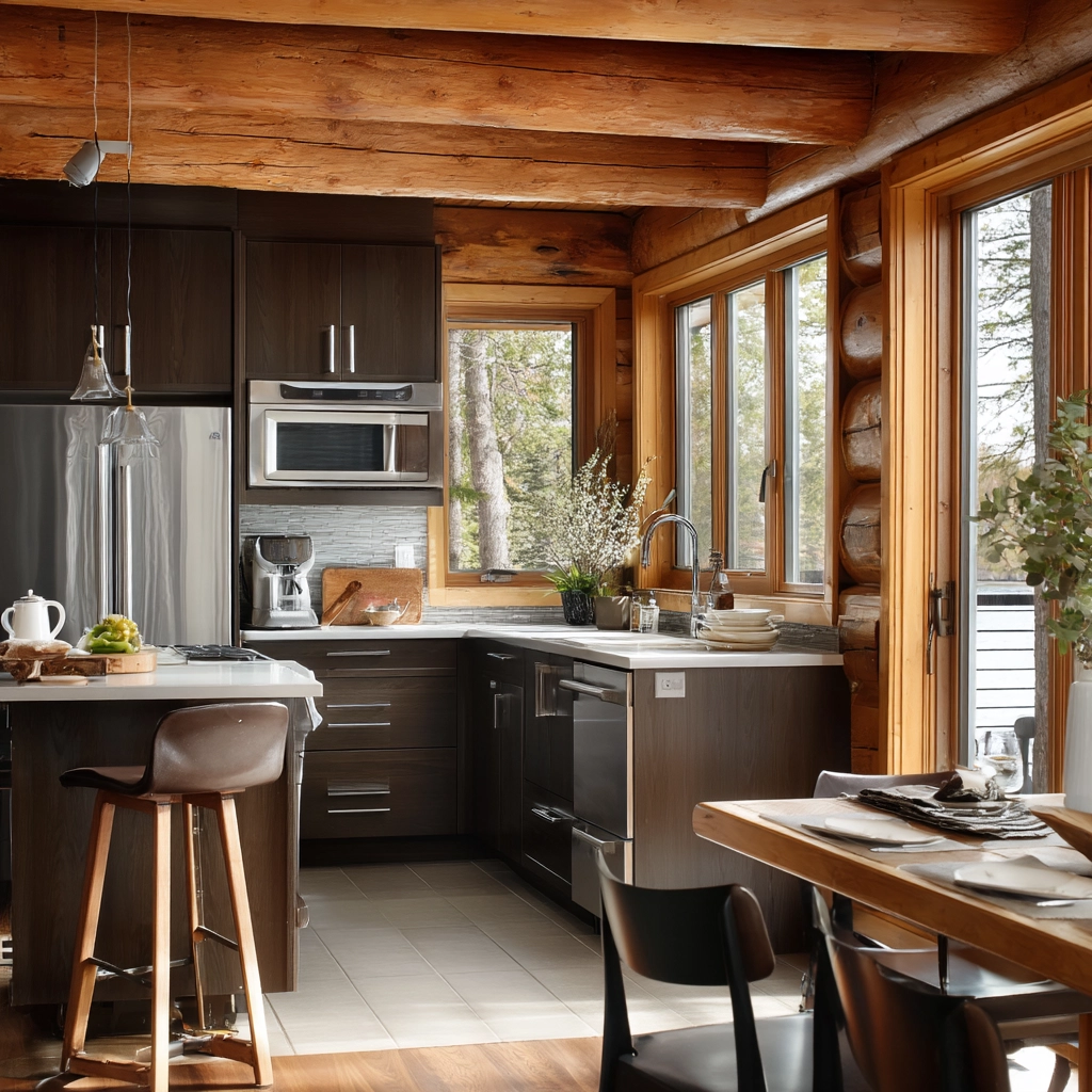 small cabin kitchen ideas 42