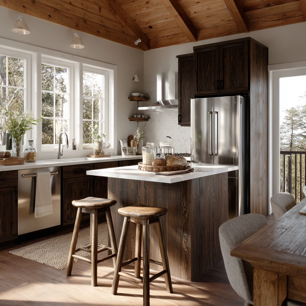 small cabin kitchen ideas 43