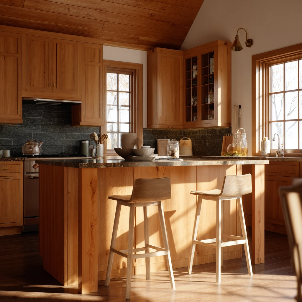 small cabin kitchen ideas 49