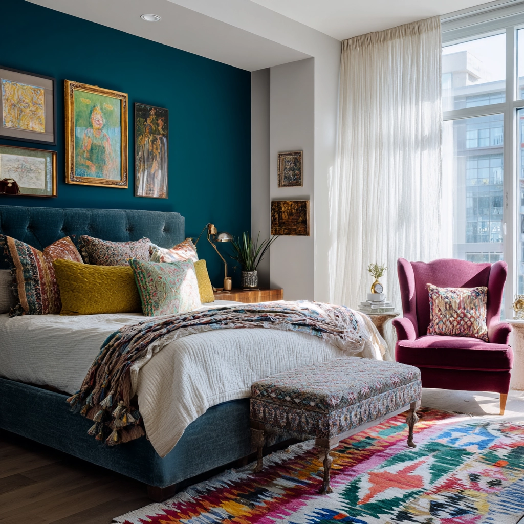 small maximalist bedroom 2