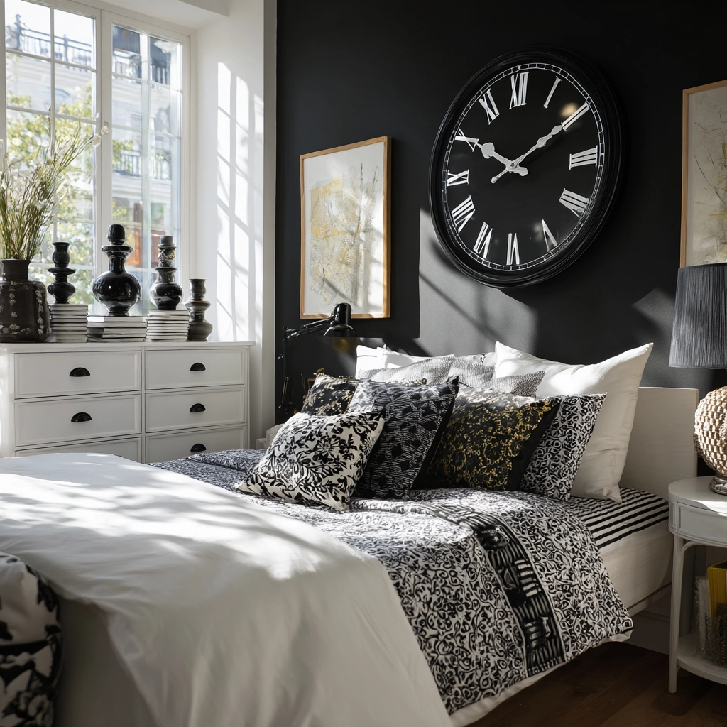 small maximalist bedroom 31