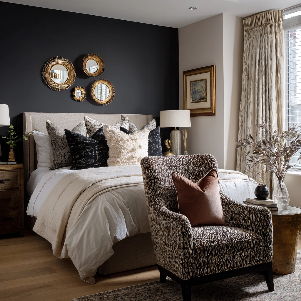 small maximalist bedroom 60
