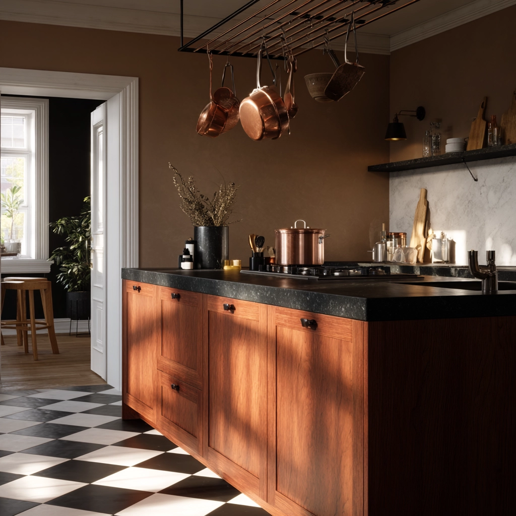 small moody kitchen 13