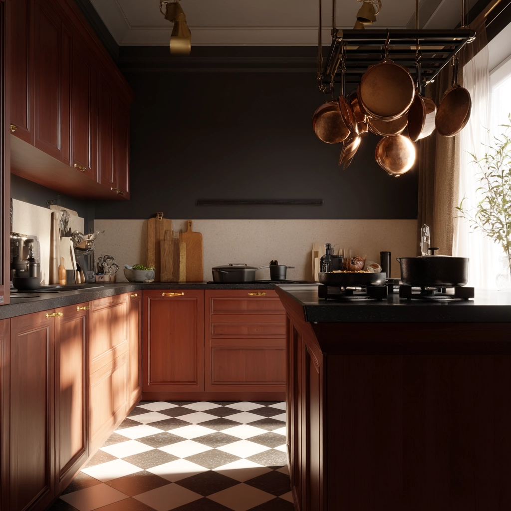 small moody kitchen 16