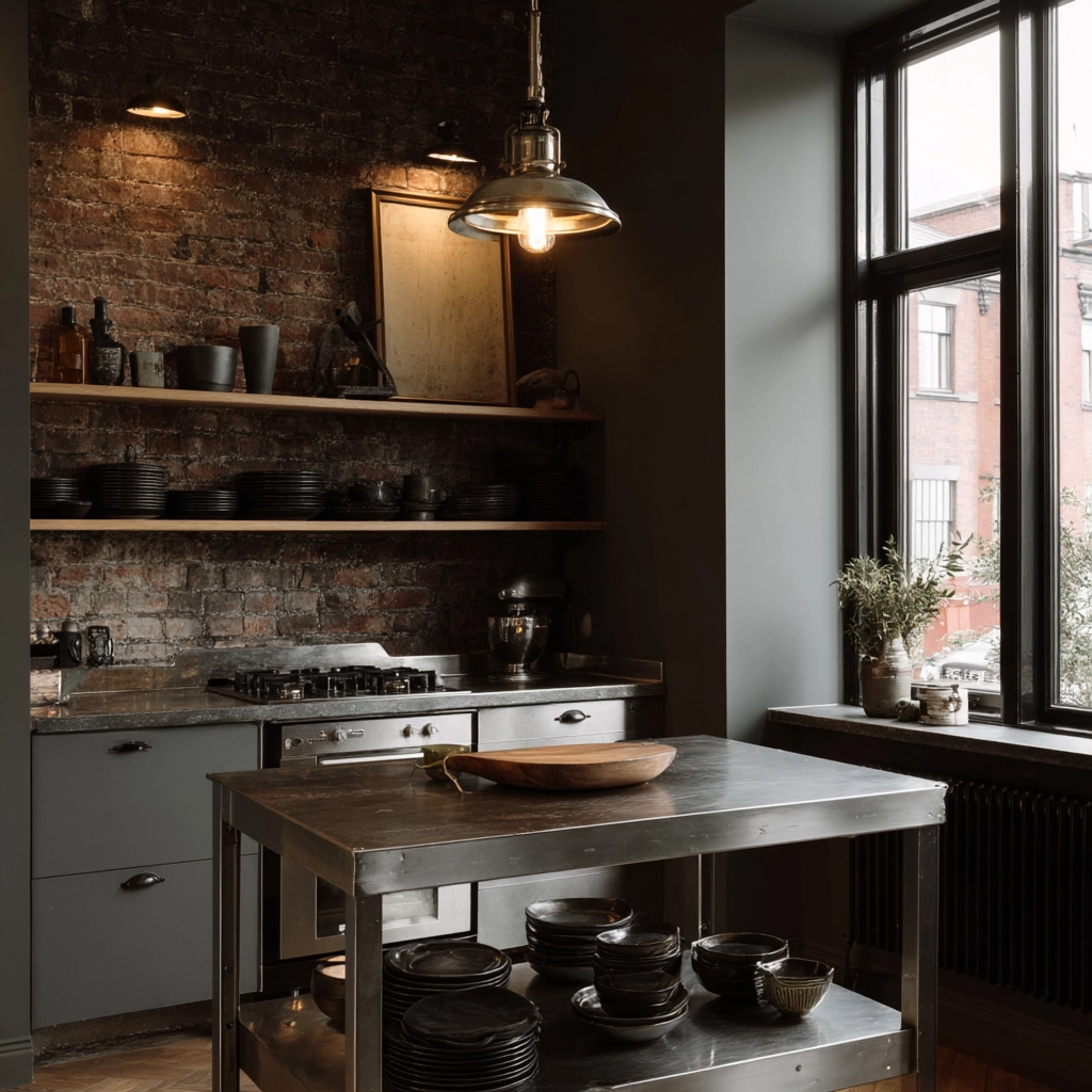 small moody kitchen 26