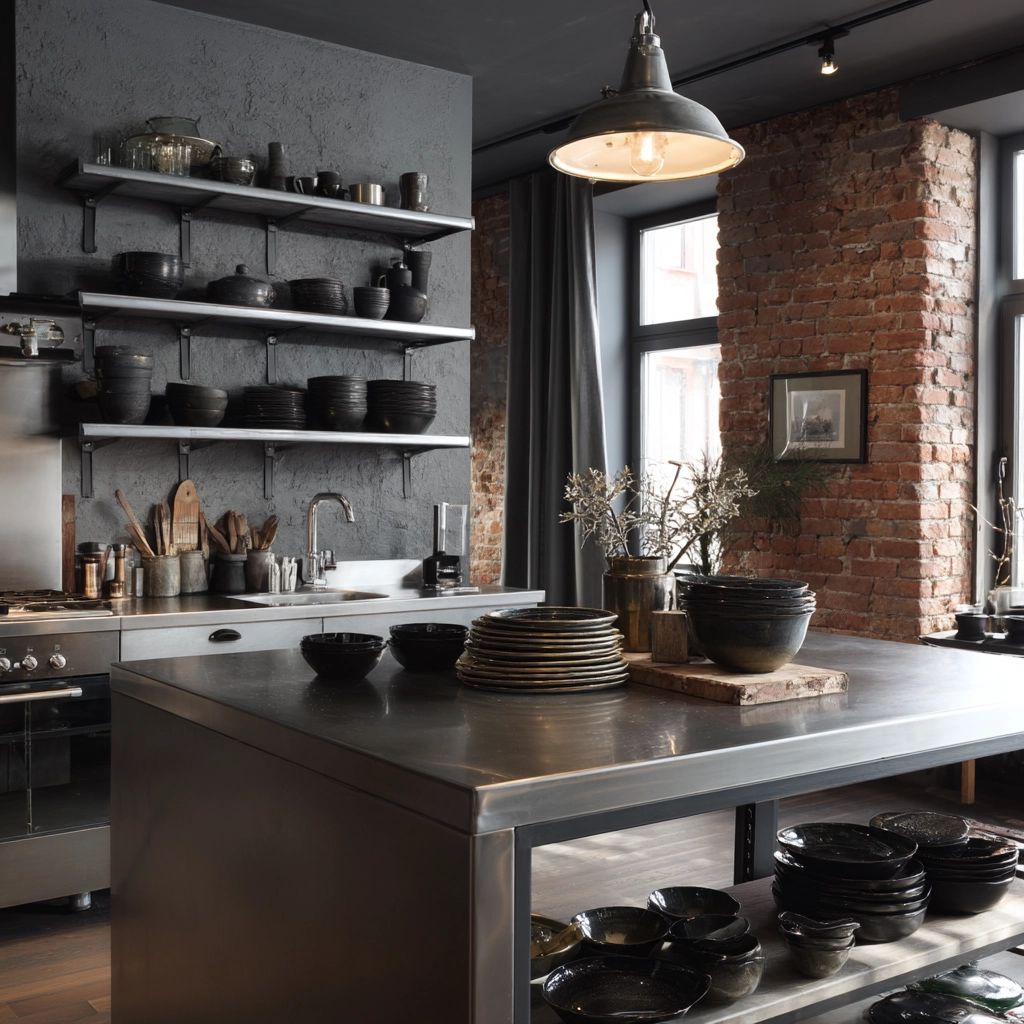 small moody kitchen 28