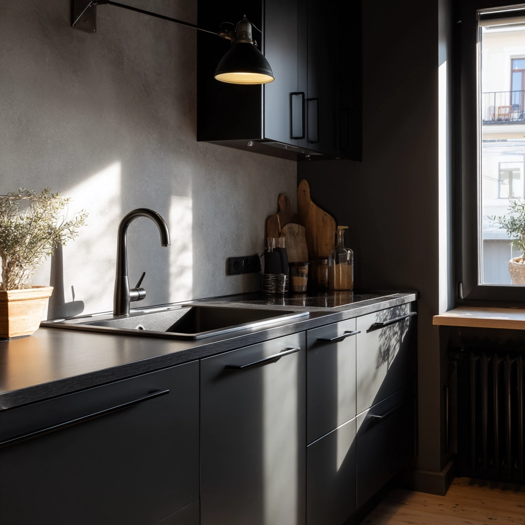 small moody kitchen 29