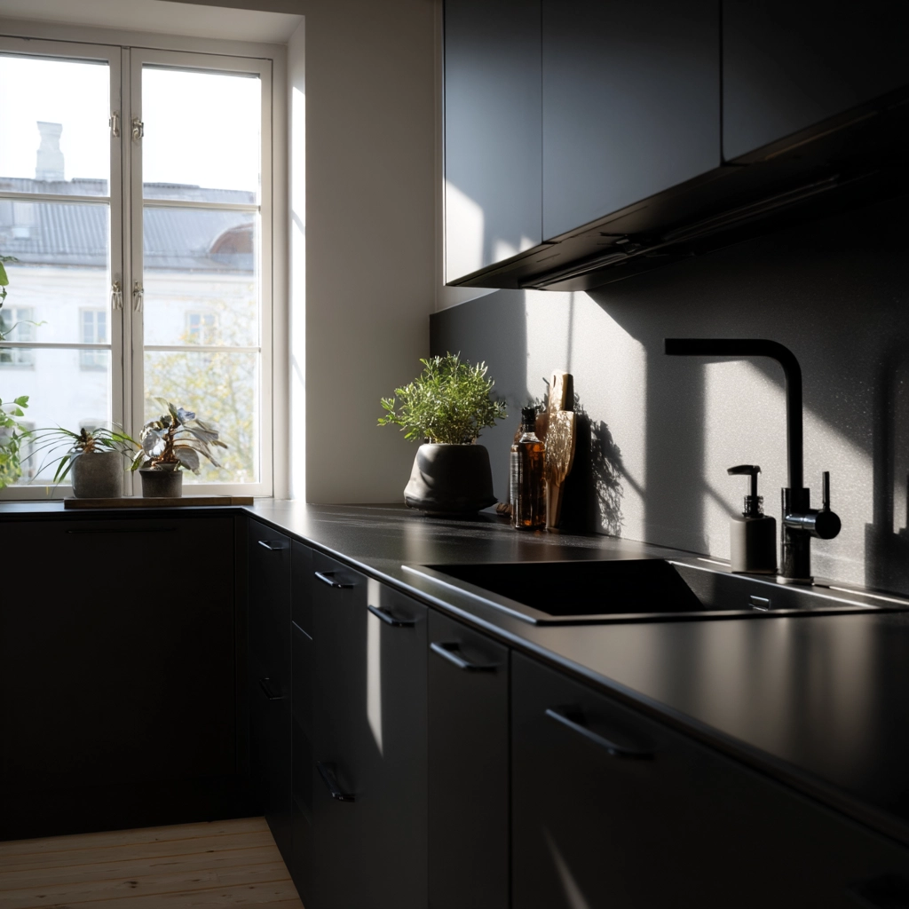 small moody kitchen 32