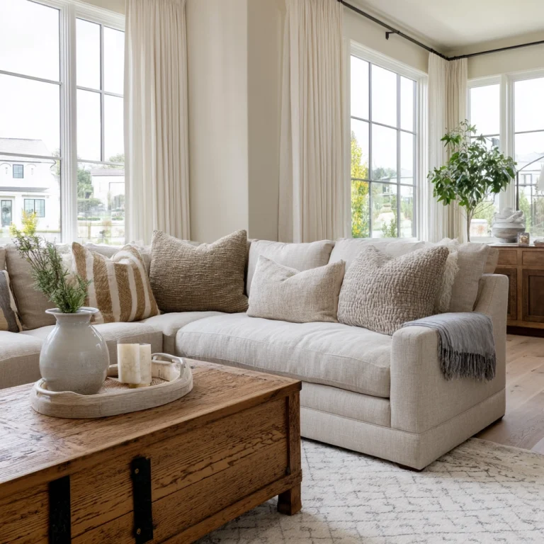 transitional living room 1