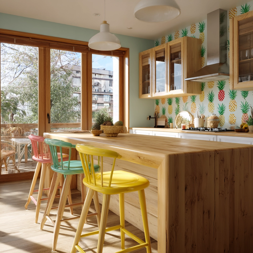 tropical kitchen design 50