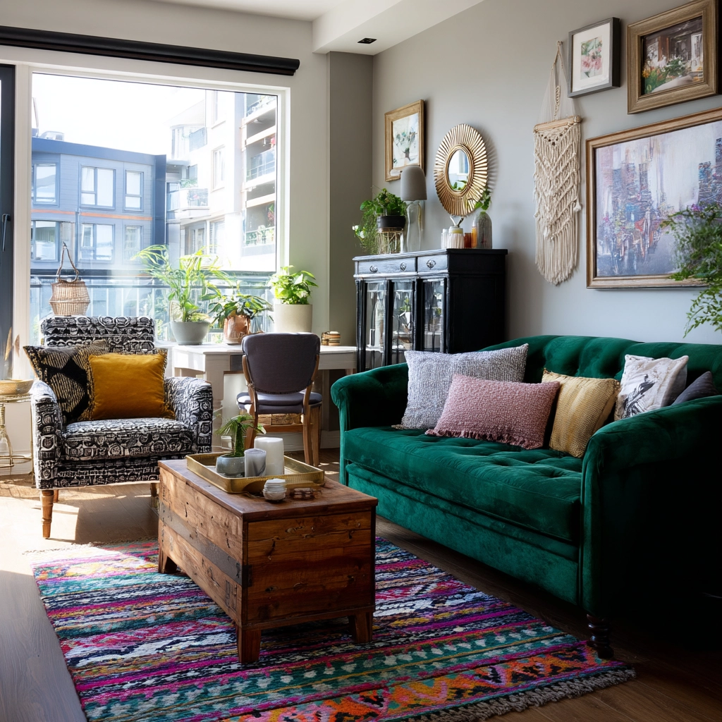 urban living room 55