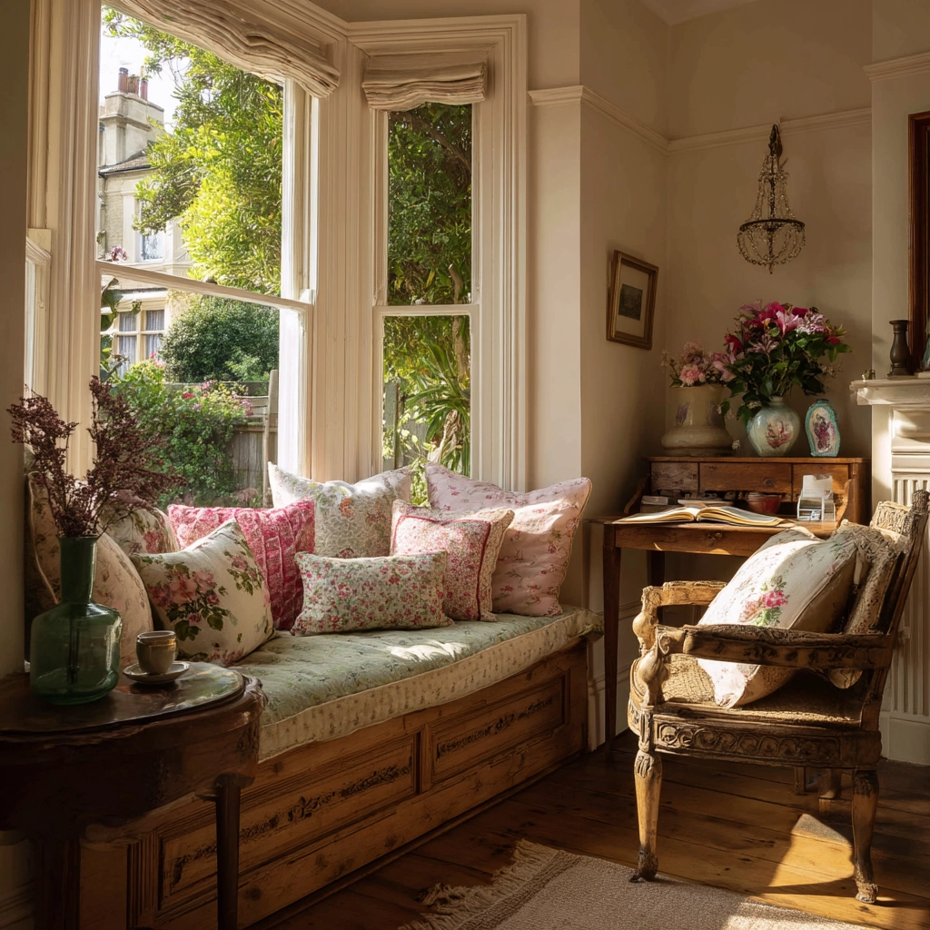 vintage living room ideas 18