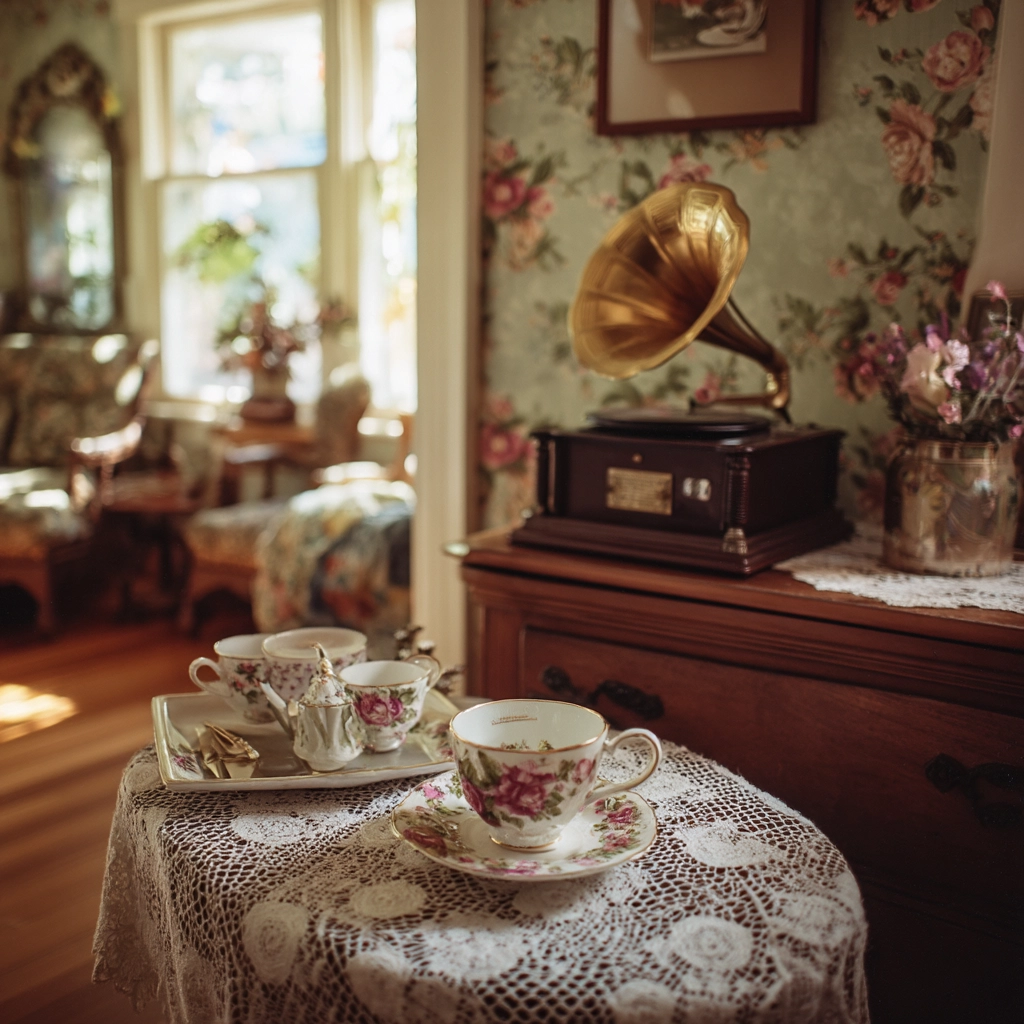 vintage living room ideas 35