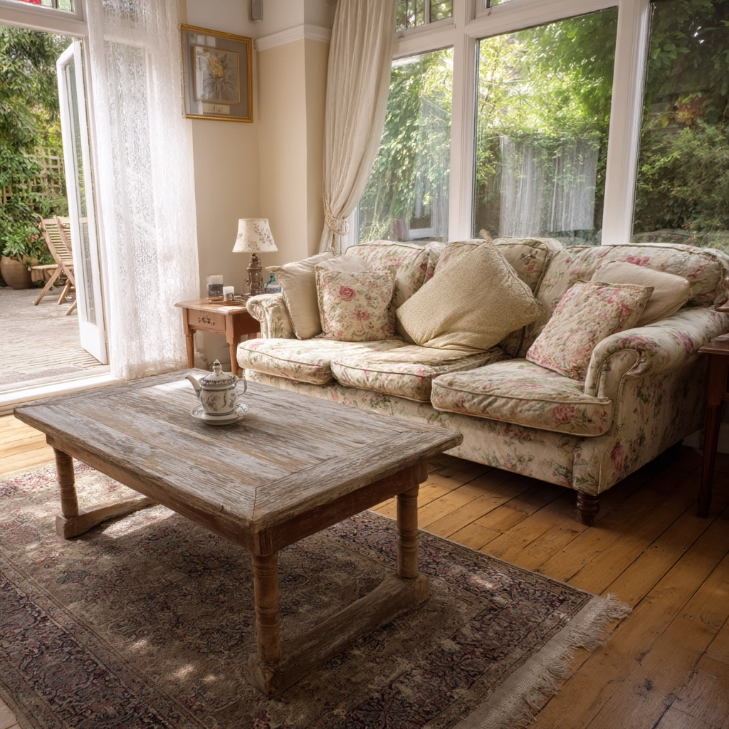 vintage living room ideas 4