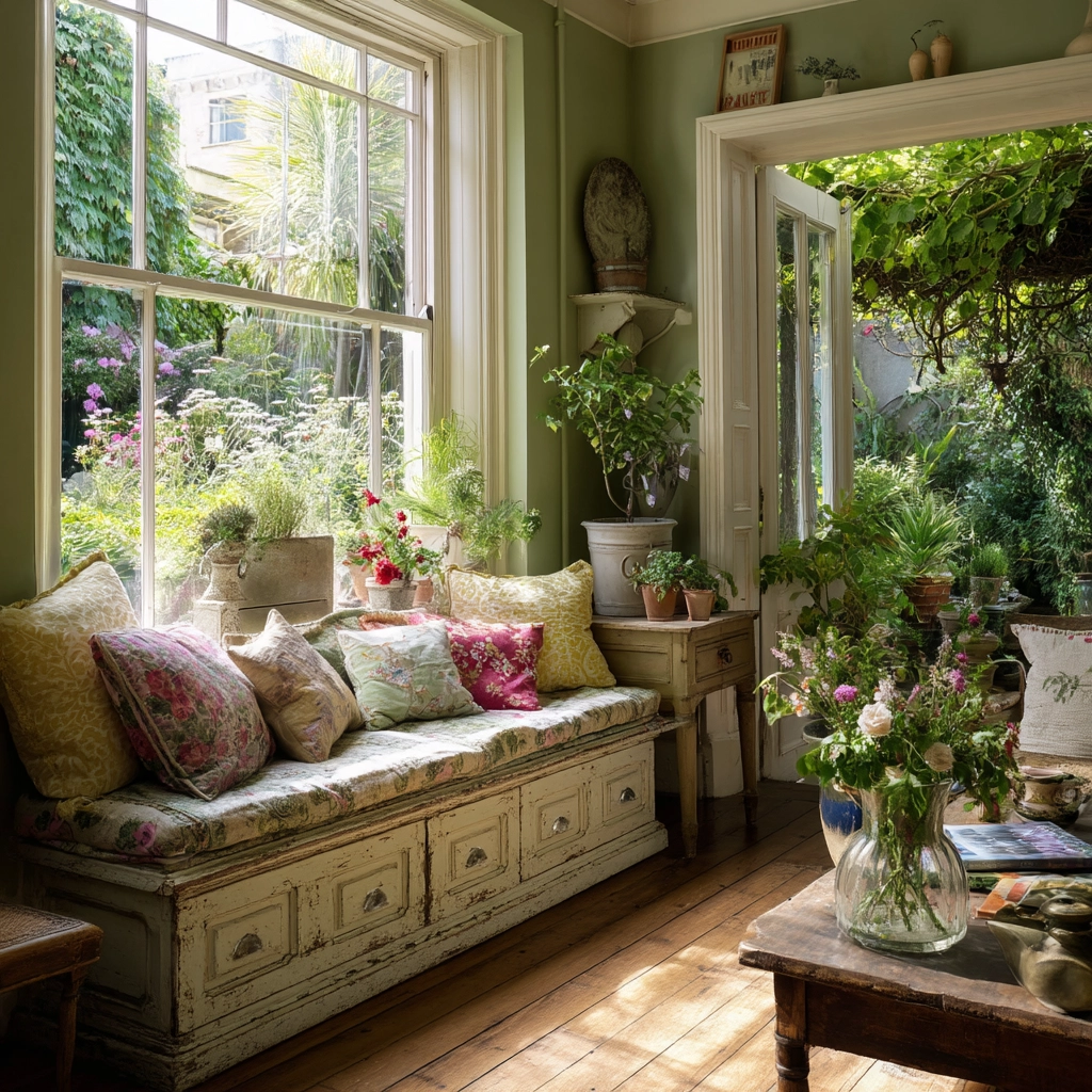 vintage living room ideas 42