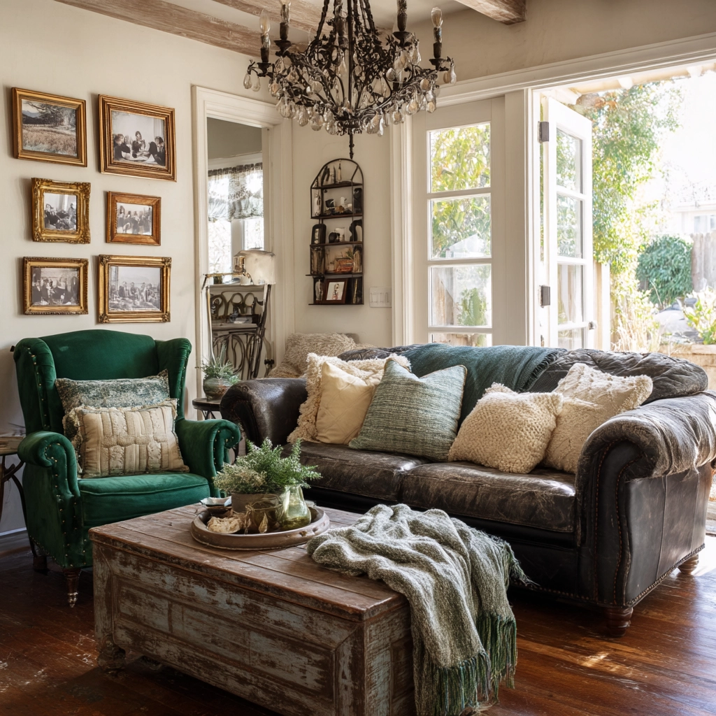 vintage living room ideas 5