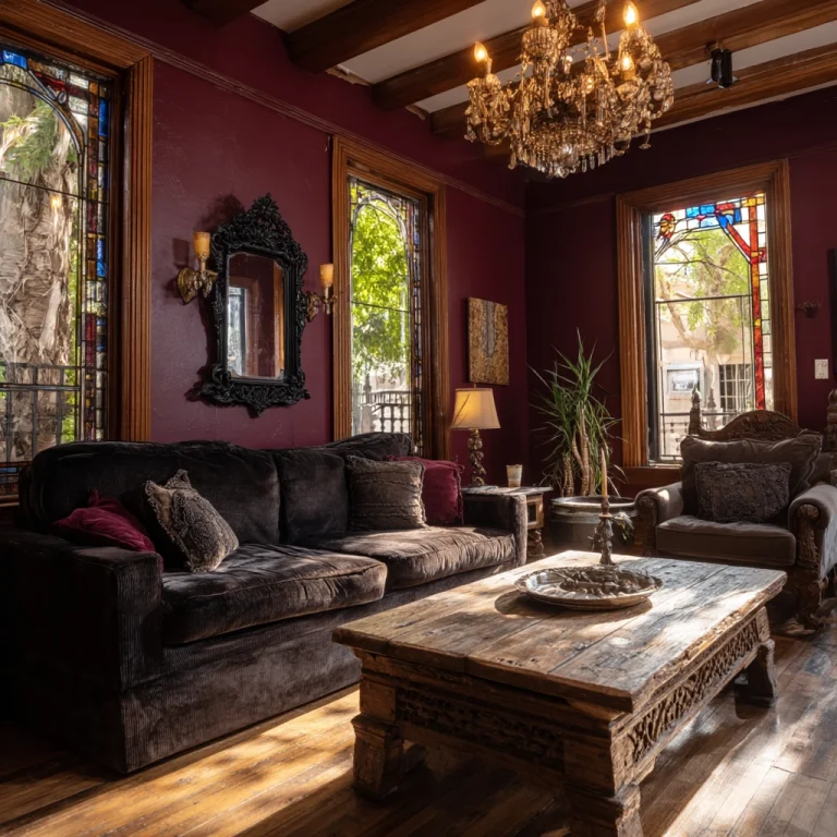western gothic living room 1