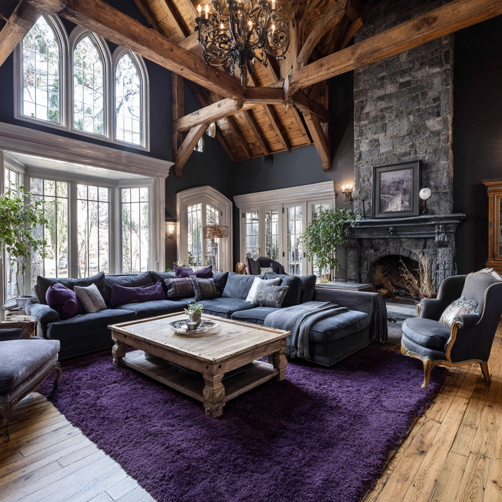 western gothic living room 13