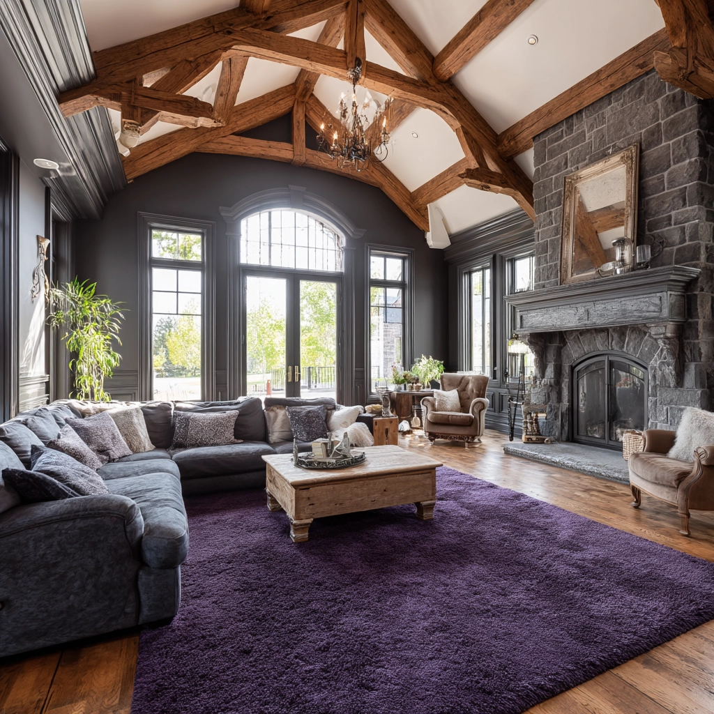 western gothic living room 15