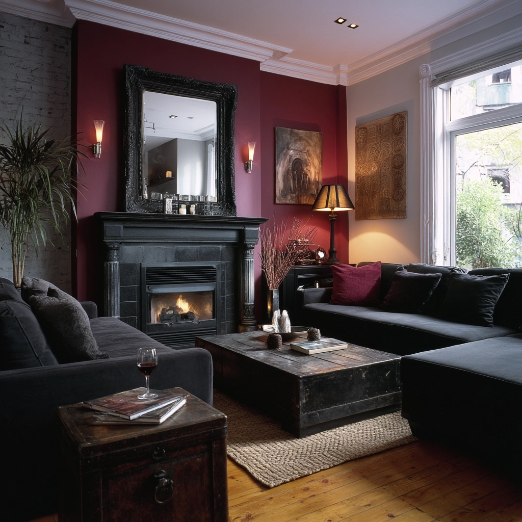 western gothic living room 18