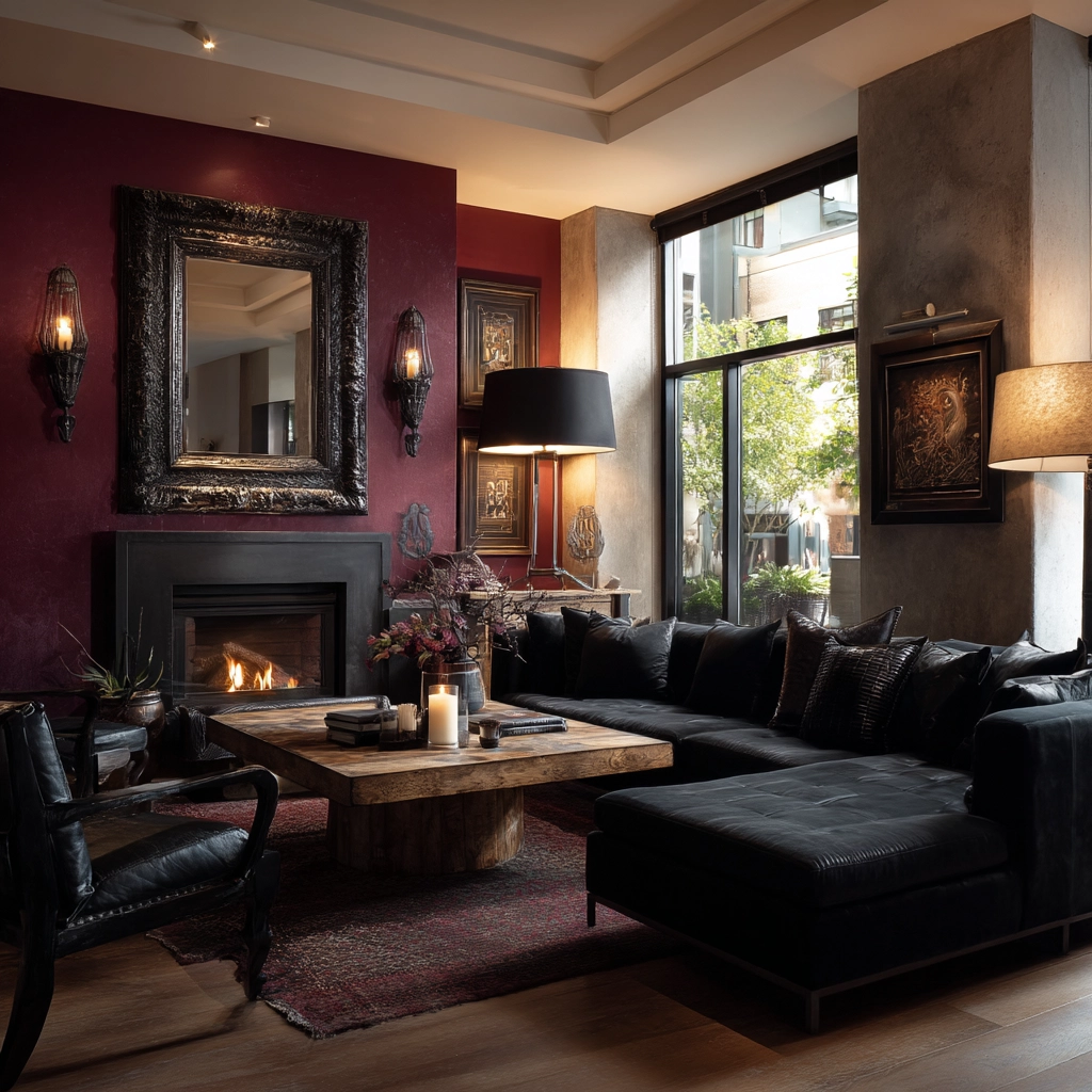 western gothic living room 19