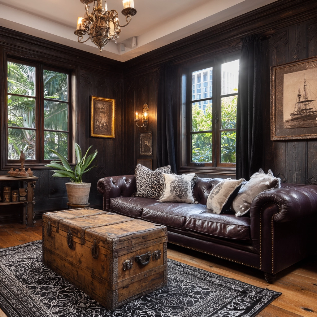 western gothic living room 26