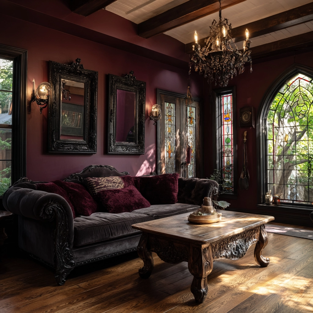 western gothic living room 3