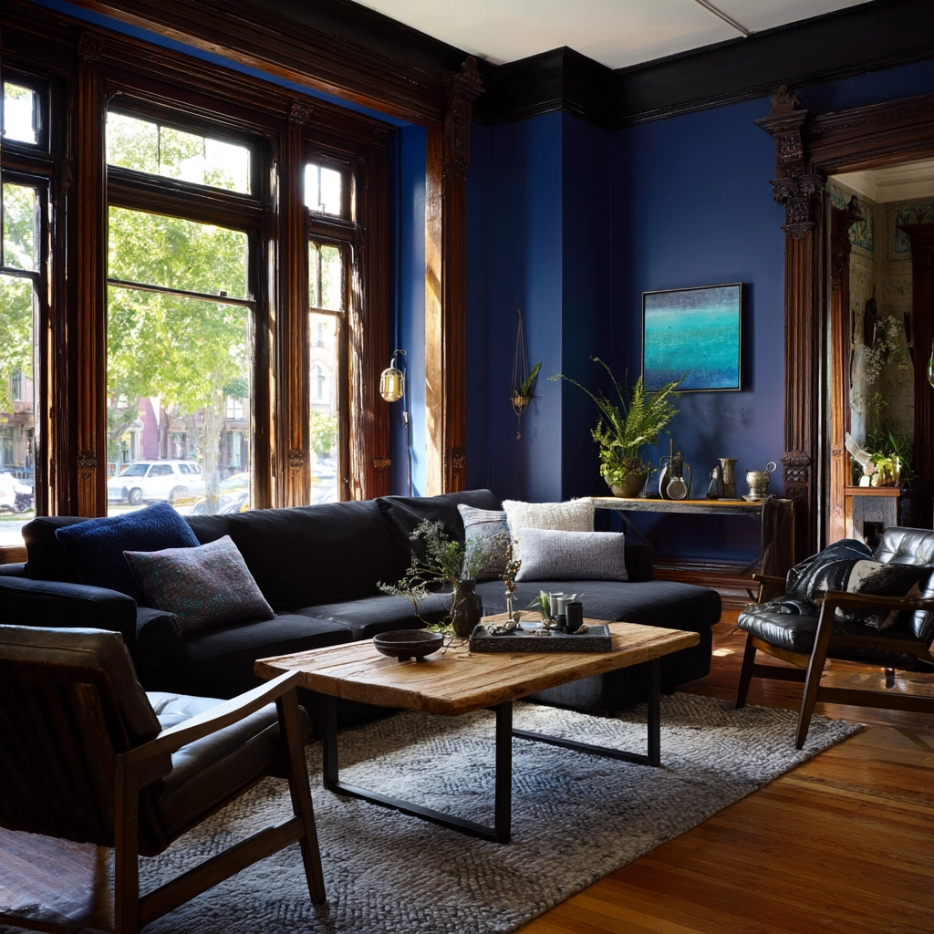 western gothic living room 59