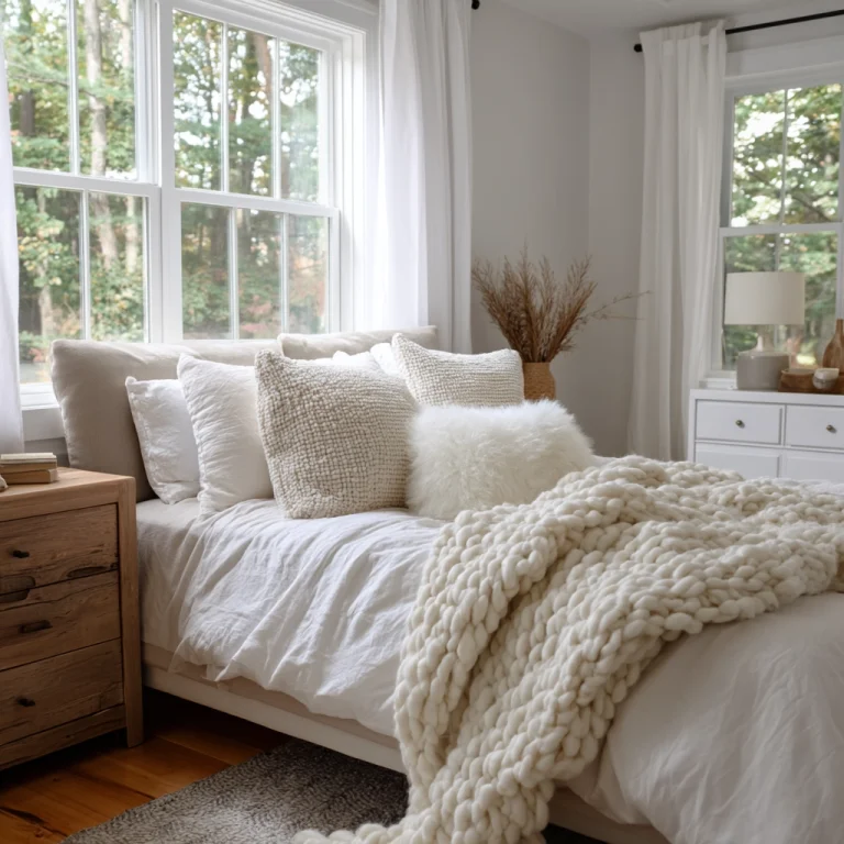 white aesthetic bedroom ideas 1