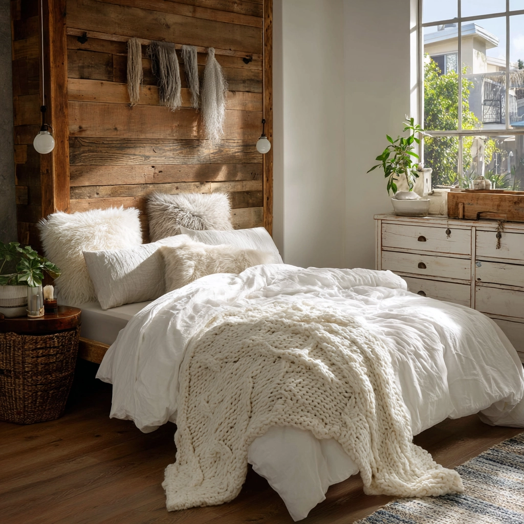 white aesthetic bedroom ideas 19