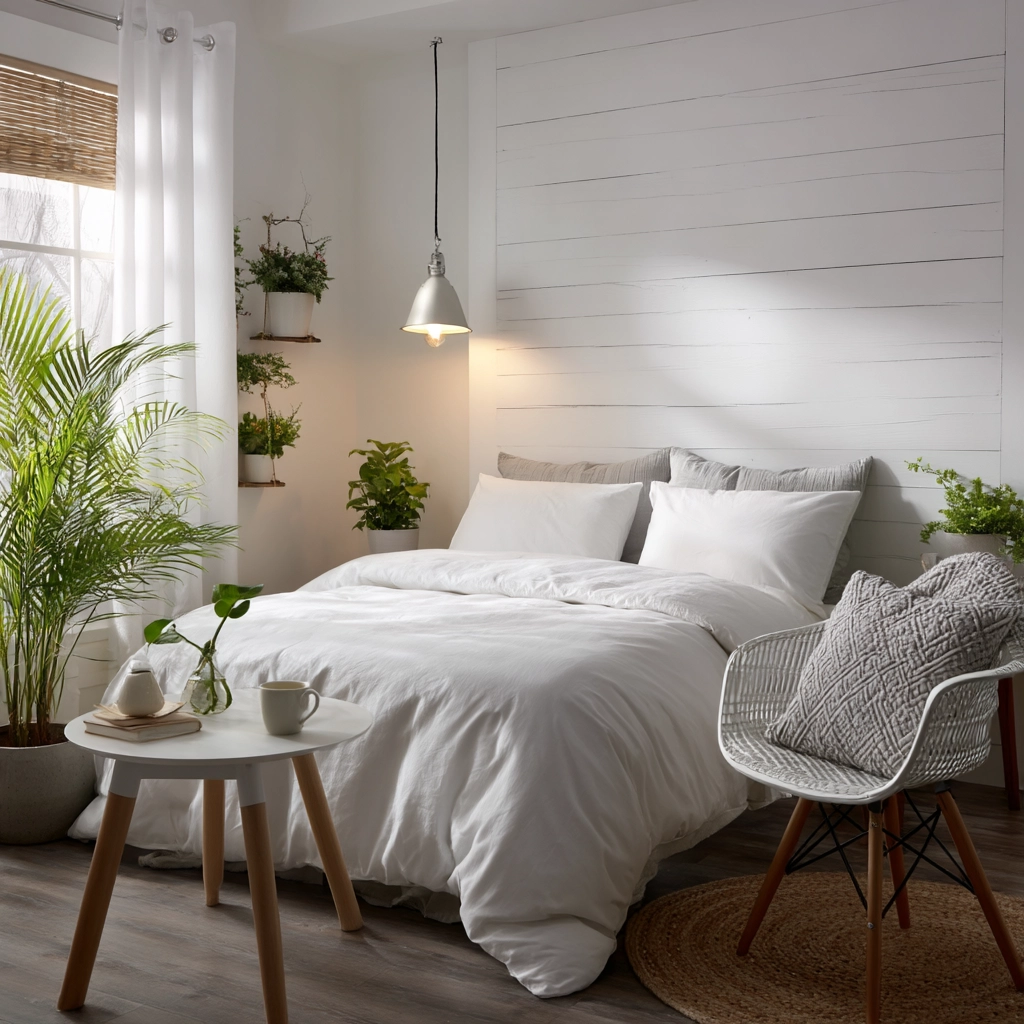 white aesthetic bedroom ideas 21