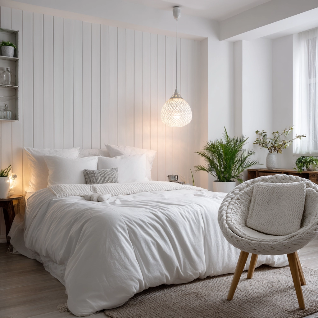 white aesthetic bedroom ideas 22