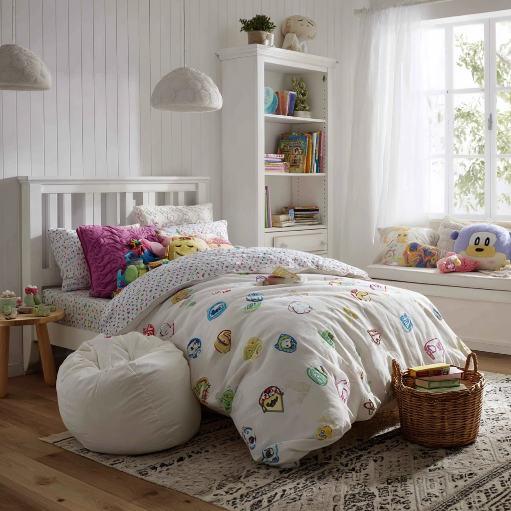 white aesthetic bedroom ideas 32