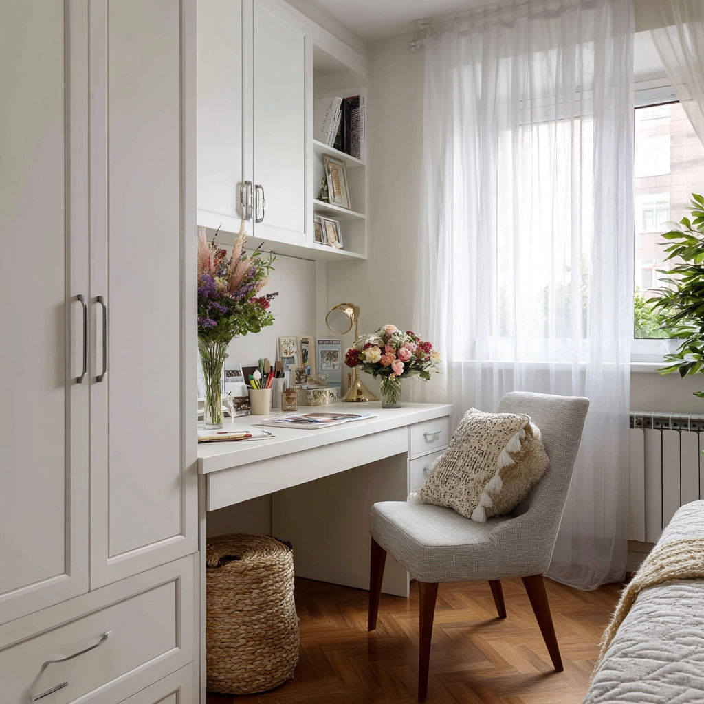 white aesthetic bedroom ideas 33