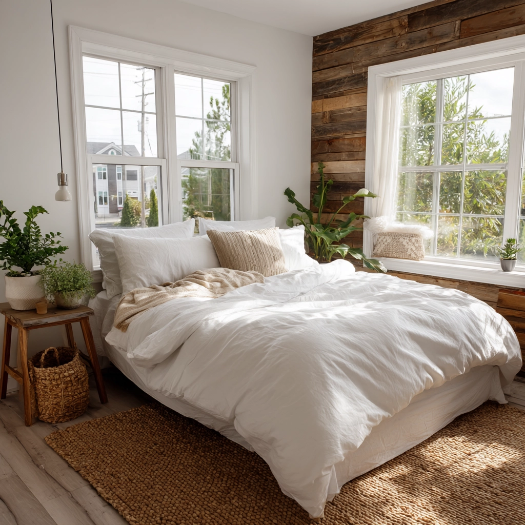 white aesthetic bedroom ideas 42