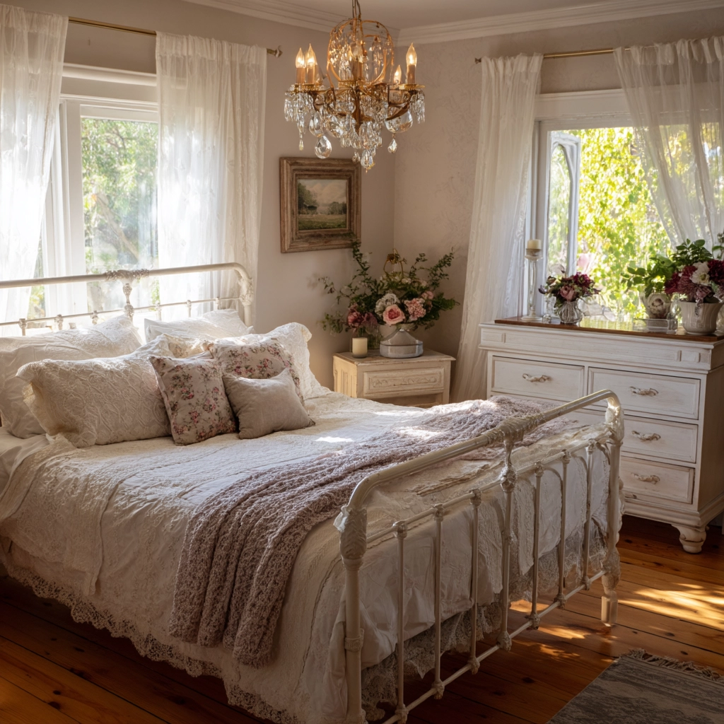 white aesthetic bedroom ideas 52