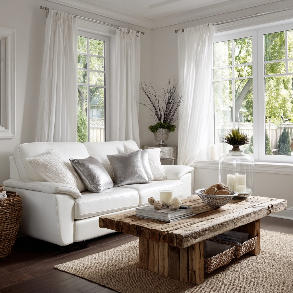white living room decor 18