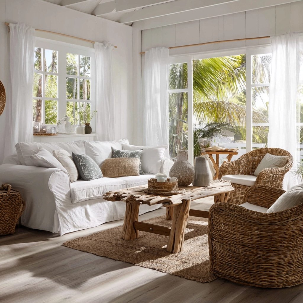 white living room decor 29