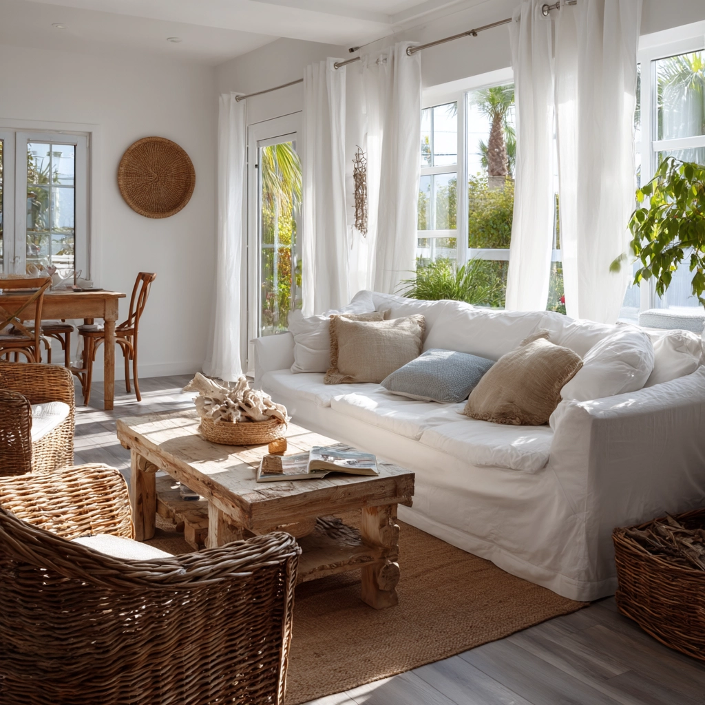 white living room decor 31