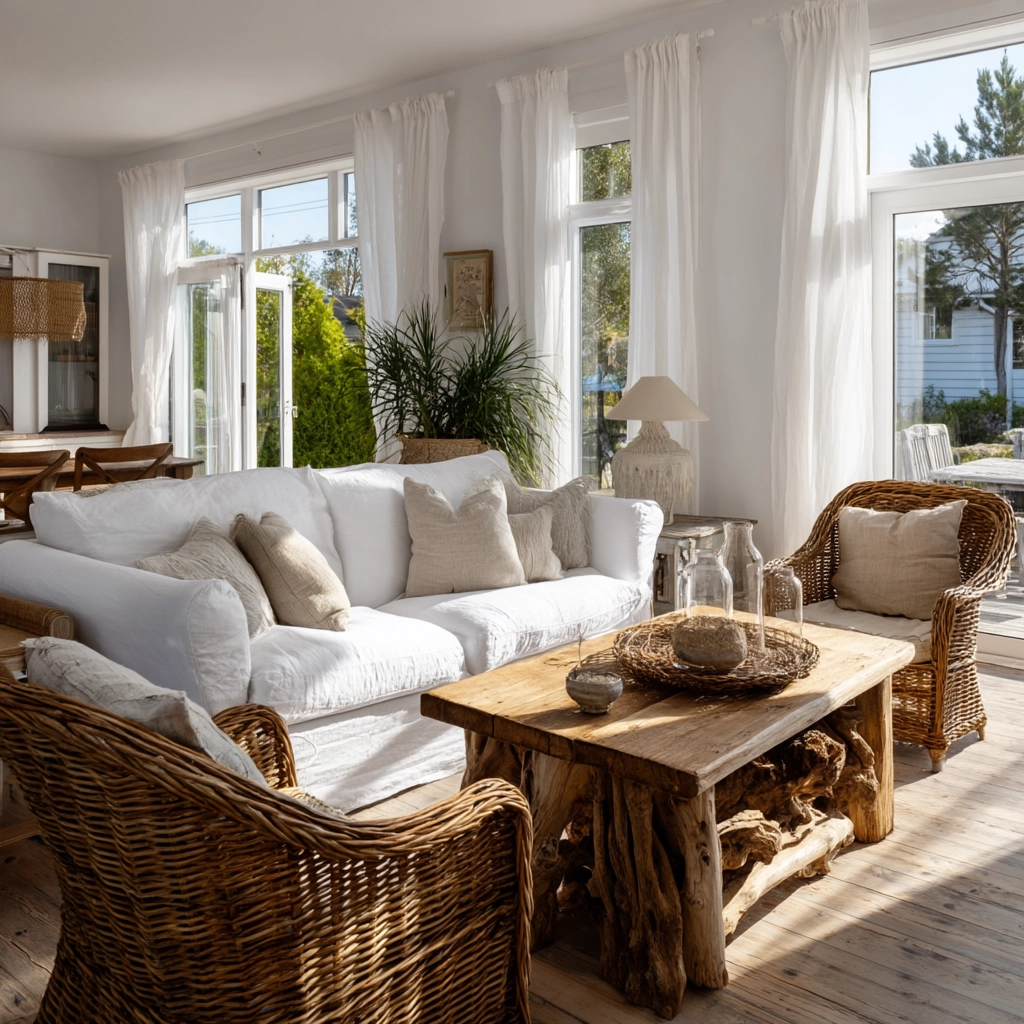 white living room decor 32