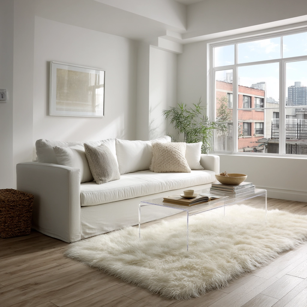 white living room decor 5