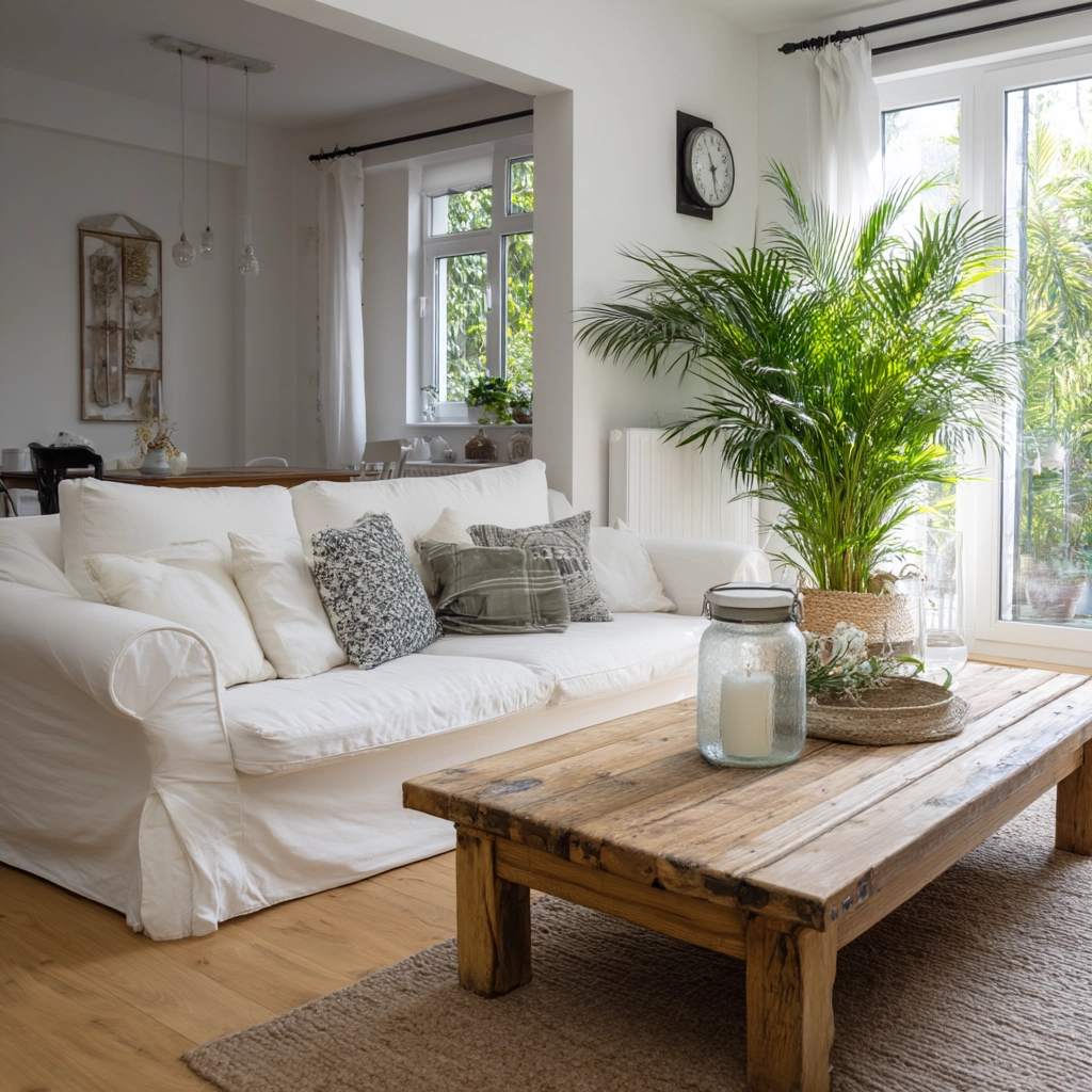 white living room decor 51