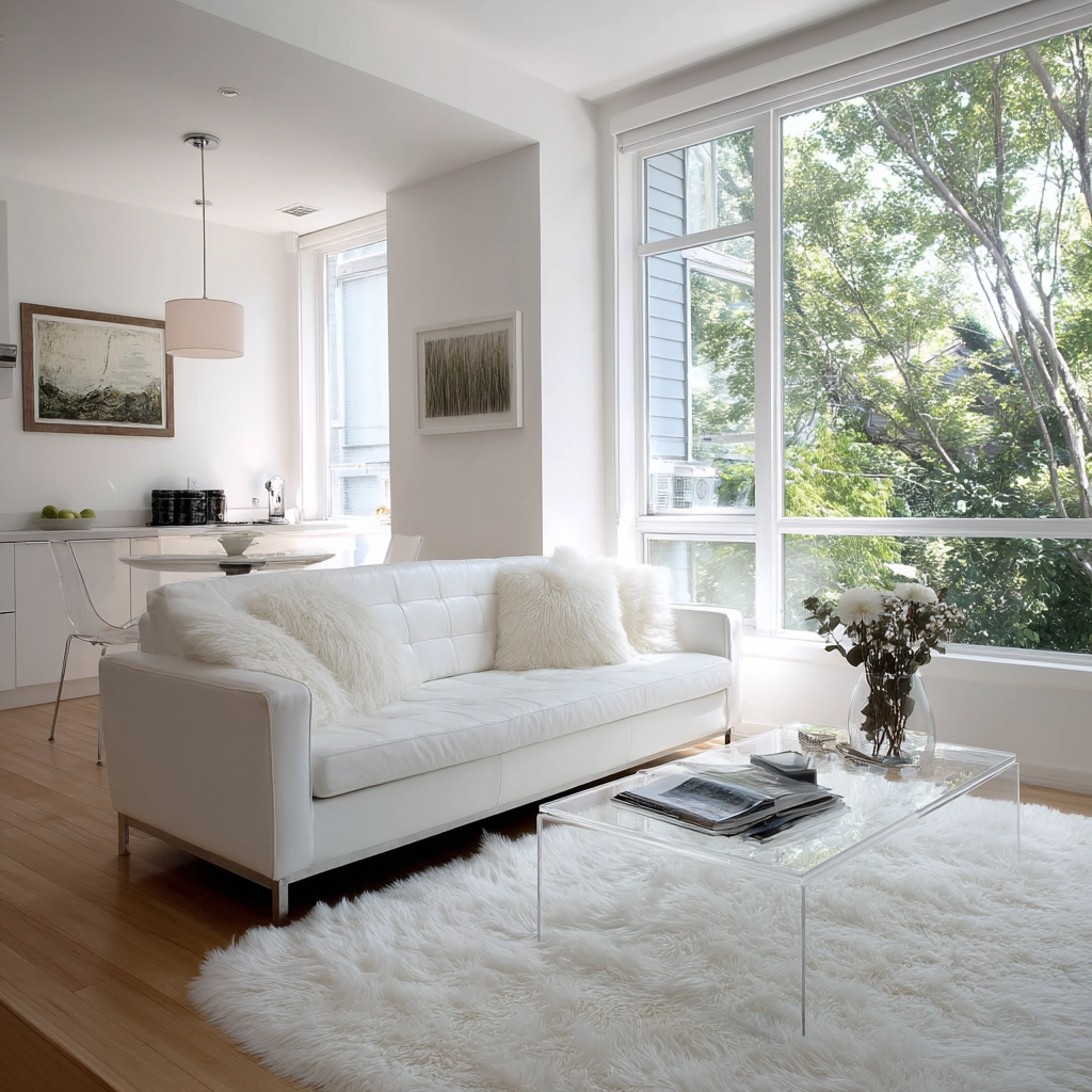 white living room decor 6