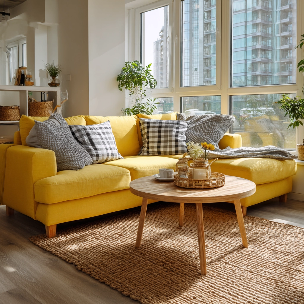 yellow living room ideas 1